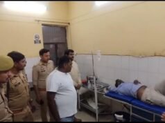 पुलिस मुठभेड़ में गौकसी का आरोपी गिरफ्तार, पैर में लगी गोली