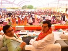 भदोही में ‘मेरा लक्ष्य–मेरा संकल्प’ अभियान की शुरुआत, मंत्री ए के शर्मा ने दिलाया विकसित भारत का संकल्प