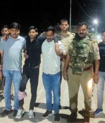 झांसी में पुलिस की बड़ी कार्रवाई, फरार अपराधी नदीम मुठभेड़ में घायल गिरफ्तार