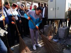 मुख्यमंत्री पुष्कर सिंह धामी ने “स्वेच्छा से स्वच्छता” अभियान में लिया भाग
