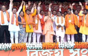 शनिवार को फिर पश्चिम बंगाल के चुनावी रण में उतरेंगे मुख्यमंत्री योगी आदित्यनाथ