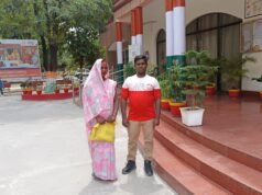 अम्बेडकर नगर के युवक को जॉर्डन के रास्ते युद्धग्रस्त इज़राइल से सकुशल घर वापस लाया गया