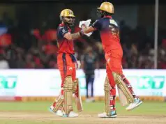 कोहली–पडिक्कल के अर्धशतकों की बदौलत आरसीबी ने गुजरात को हराया