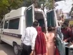 रामपुर जिला अस्पताल में महिला की मौत पर बवाल, परिजनों ने लगाया लापरवाही का आरोप