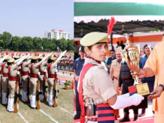 सीएम के हाथों पुरस्कार पाकर बढ़ा आरक्षियों हौसला, डीजीपी ने दिलाई शपथ