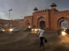 जयपुर में तबाही बनकर आई आंधी! सेकंडों में गिरे मकान, 2 की मौत