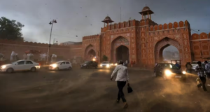 जयपुर में तबाही बनकर आई आंधी! सेकंडों में गिरे मकान, 2 की मौत