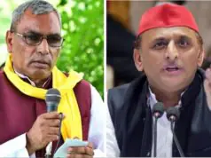 ओमप्रकाश राजभर का सपा प्रमुख पर तीखा हमला “ट्वीट,एसी और पीसी के नेता है अखिलेश”