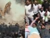 लखनऊ सिविल कोर्ट के बाहर वकीलों के चैंबरों पर चला बुलडोजर, विरोध में उतरे अधिवक्ता