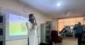 साइबर अपराध से बचाव को लेकर स्कूली छात्रों को किया गया जागरूक