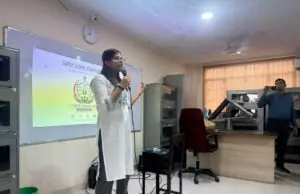 साइबर अपराध से बचाव को लेकर स्कूली छात्रों को किया गया जागरूक