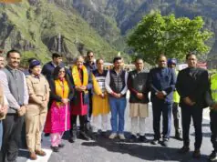 यमुनोत्री धाम पहुंचें मुख्य निर्वाचन आयुक्त ज्ञानेश कुमार हेलीपैड पर हुआ भव्य स्वागत