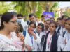 नर्सिंग कॉलेज में हंगामा: काउंसलिंग लिस्ट से नाम गायब, छात्राओं का भविष्य अधर में