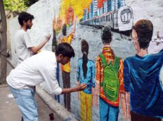 ‘रंग दे बसंती’ में दिखी नए यूपी की तस्वीर, युवाओं ने रंगों से लिखा बदलाव का संदेश