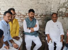 6 मौतों से उजड़े परिवार का दर्द बांटने पहुंचे भाजयुमो प्रदेश अध्यक्ष रोहित मिश्रा